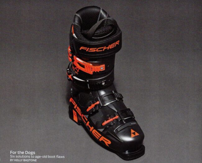 Ski Boots Outside